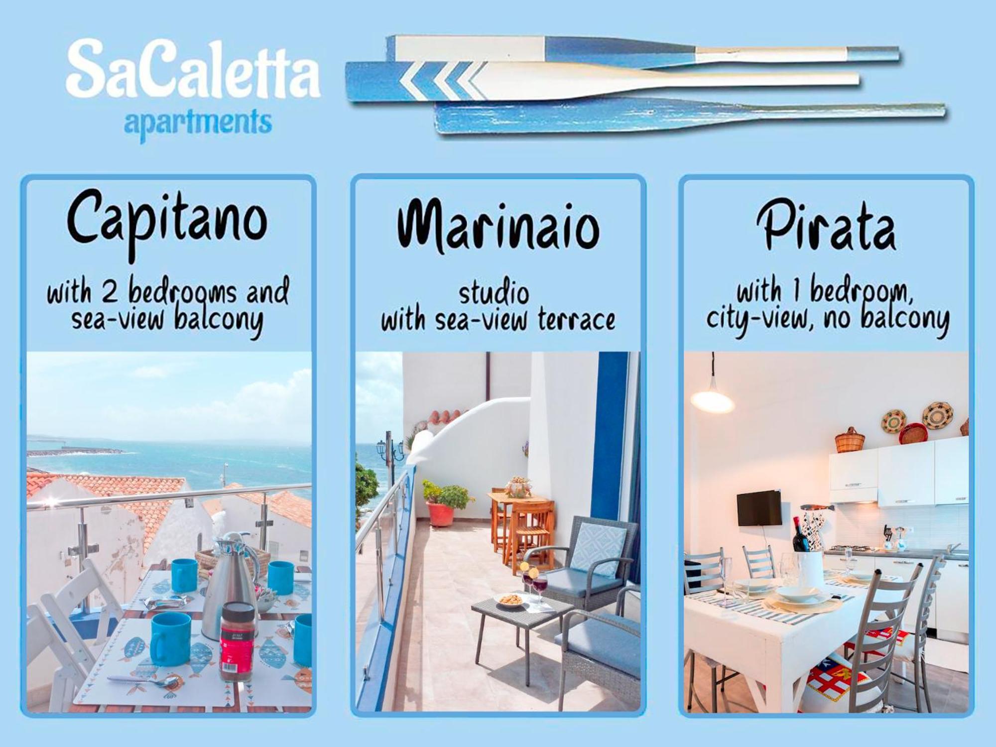 Sa Caletta Appartamenti Portoscuso Eksteriør billede